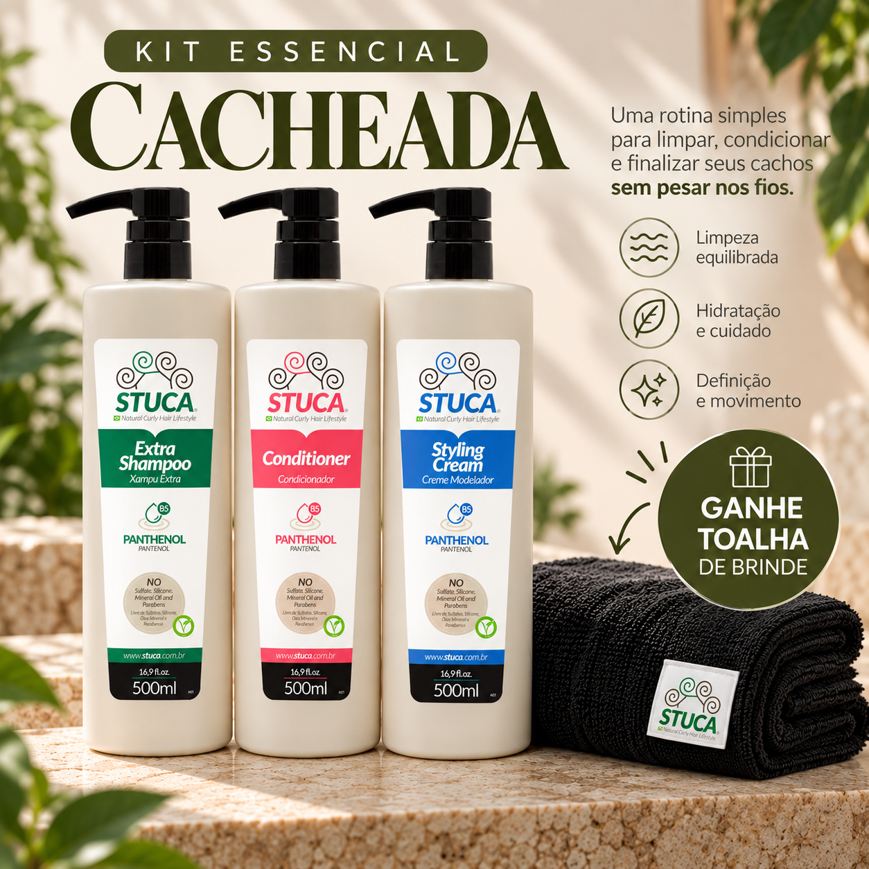 Kit Essencial CACHEADA